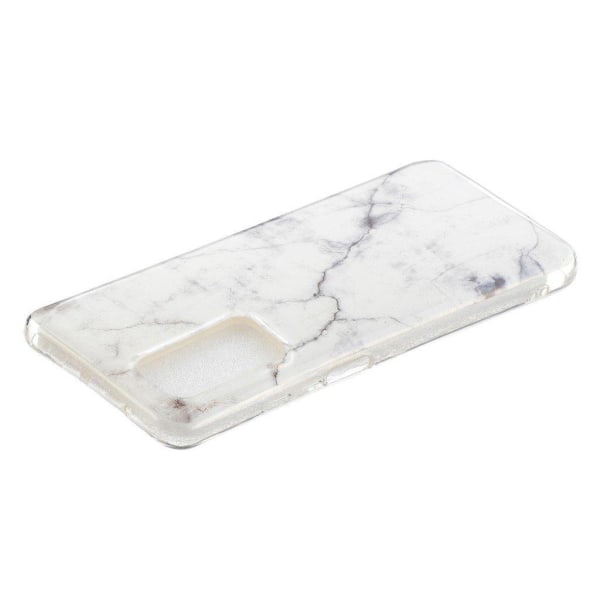 Marble Samsung Galaxy A52 5G Etui - Hvid Marmor White