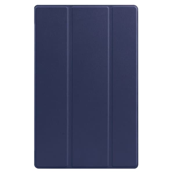 Lenovo Tab M10 HD Gen 2 tri-fold flipfodral i läder - Blå Blå