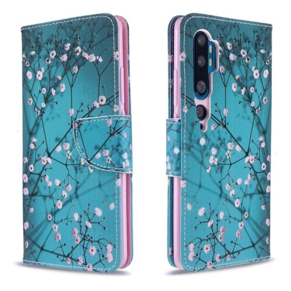 Wonderland Xiaomi Mi CC9 Pro / Mi Note 10 / Mi Note 10 Pro etui – Træ med Blomster Multicolor