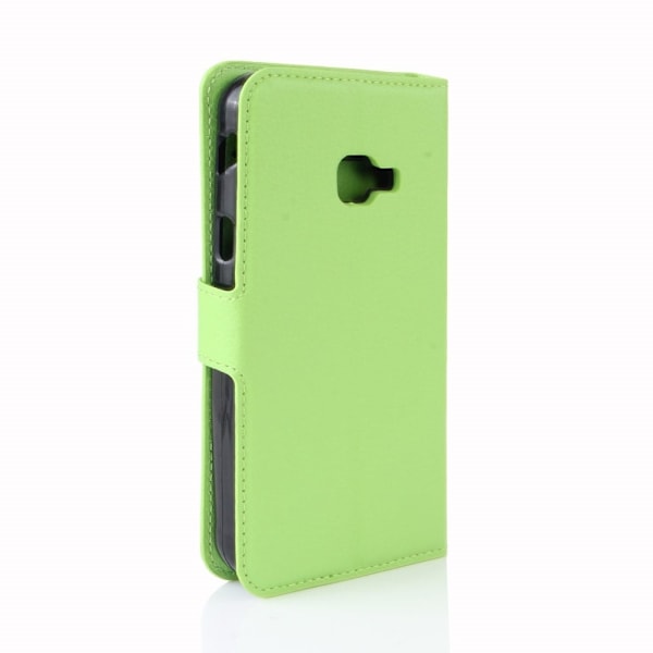 Samsung Xcover 4 Læder etui med indbygget pung - Grøn Green