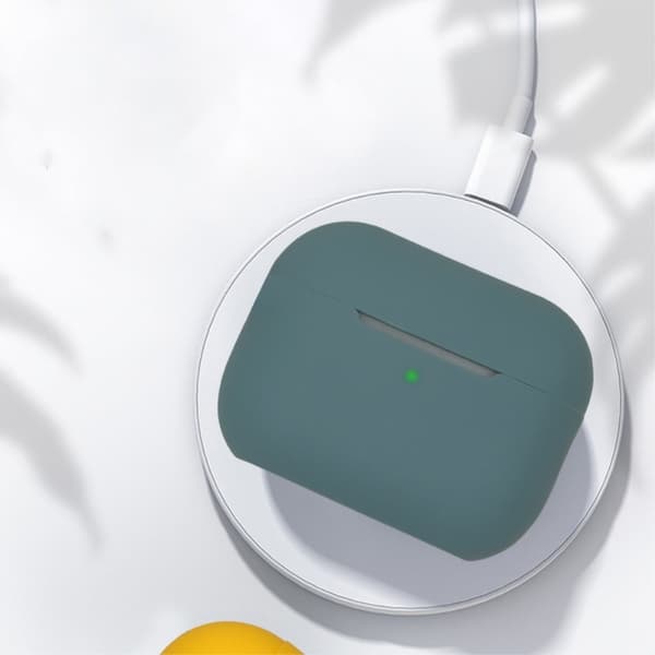 AirPods Pro 2 silikoneetui med snor - Hvid White