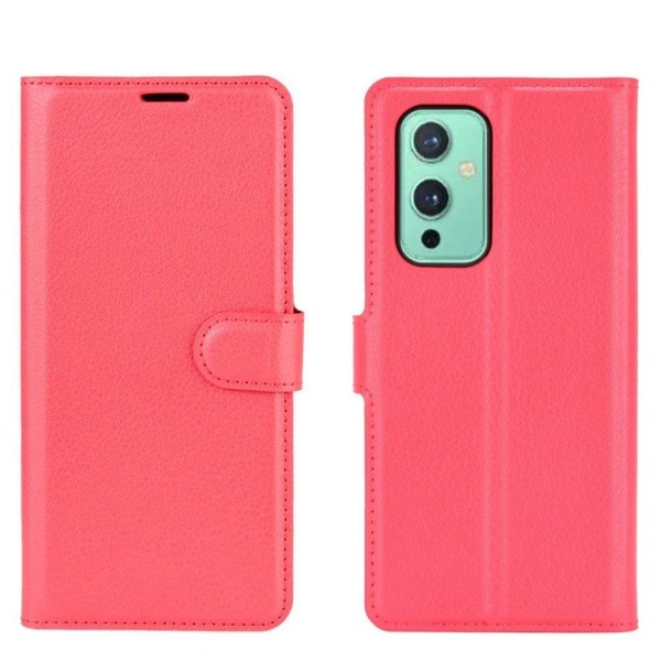 Classic OnePlus 9 flip case - Red Red