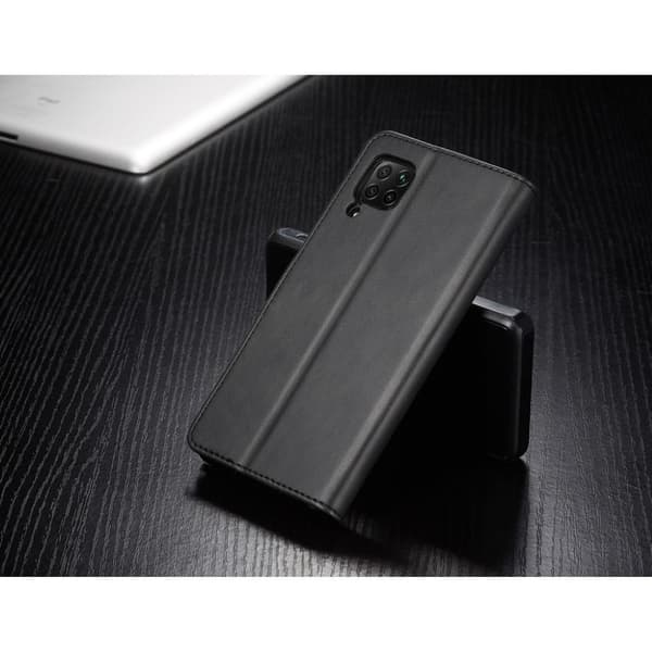 LC.IMEEKE Huawei P40 Lite / Nova 6 SE Flip Etui - Sort Black