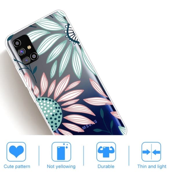 Deco Samsung Galaxy M31s kotelot - Coloful Kukkia Multicolor