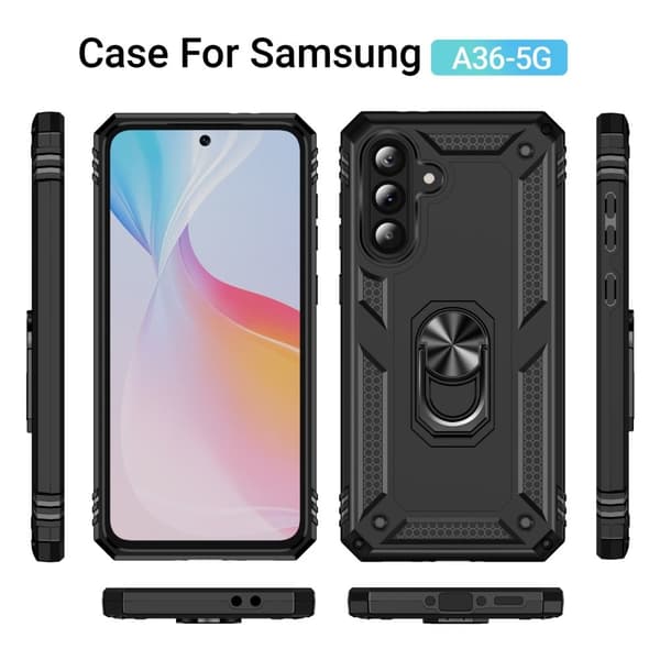 Bofink Combat Samsung Galaxy A36 kotelot - Musta Black