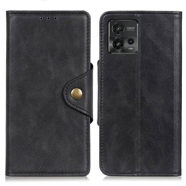 Alpha Motorola Moto G72 Flip Etui - Sort Black
