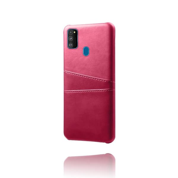 Dual Card etui - Samsung Galaxy M30s - Rose Pink