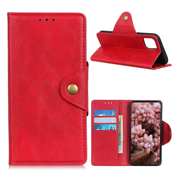 Alpha Samsung Galaxy A31 flip etui - rød Red