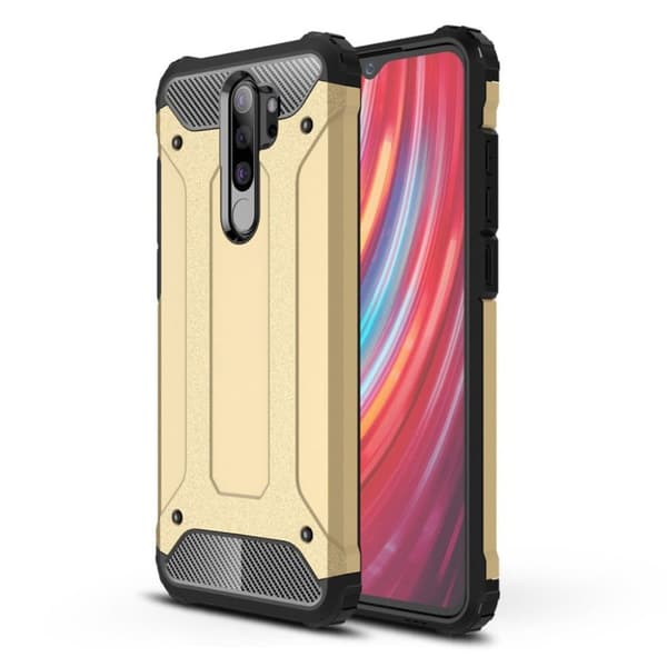 Armour Guard Xiaomi Redmi Note 8 Pro kuoret - Kulta Gold