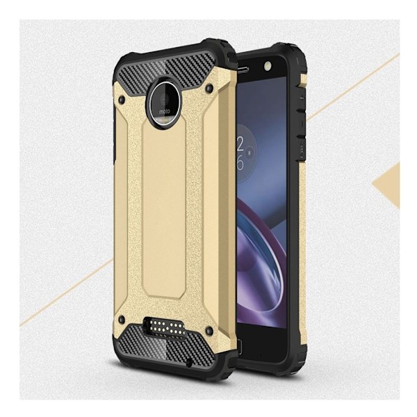 Motorola Moto Z Force hybridskal - Guld Guld