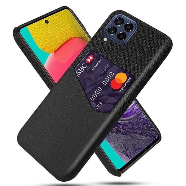 Bofink Samsung Galaxy M53 5G korttikotelo - Musta Black
