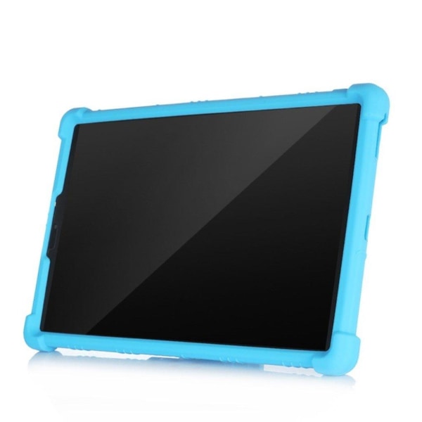 silikon slide-out kickstand design Fodral for Lenovo Tab M10 HD Blå