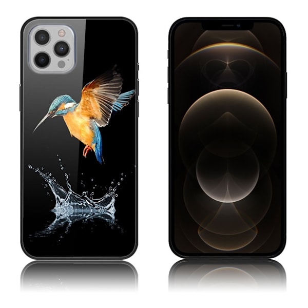 Fantasy iPhone 12 Pro Max skal - Fågel Brun
