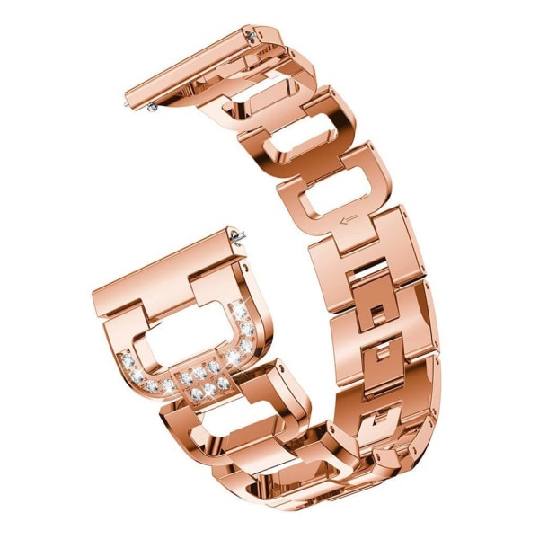 Samsung Galaxy Watch (42mm) D-format armband i rostfritt stål - Rosa