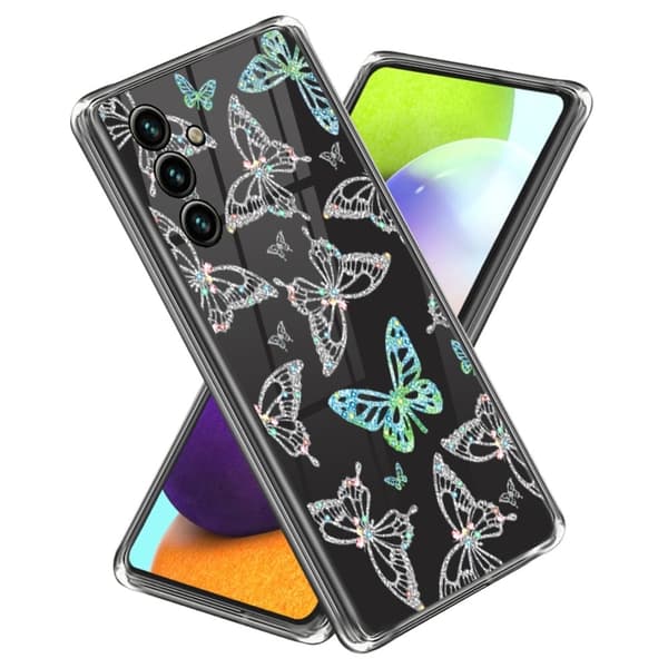Deco Samsung Galaxy M14 Suojakotelo - Butterflies Multicolor