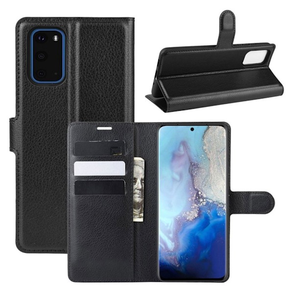 Classic Samsung Galaxy S20 flip case - Sort Black