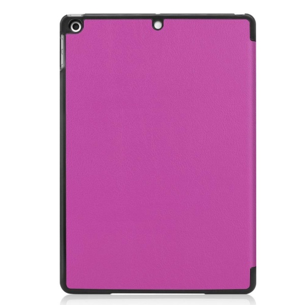 iPad 10.2 (2021) / (2020) / (2019) tri-fold PU leather flip case Lila