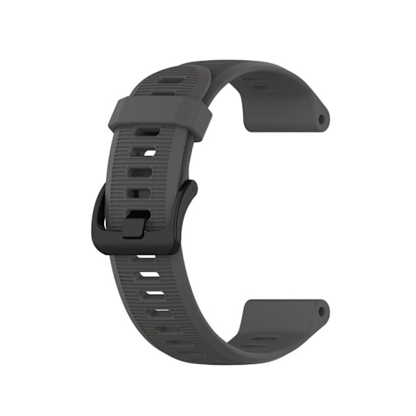 Garmin Forerunner 945 / 935 / Fenix 5 silikoninen ranneke - Harmaa Silver grey