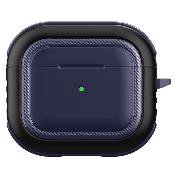 AirPods 3 opladningsetui med spænde - Blå / Sort Blue