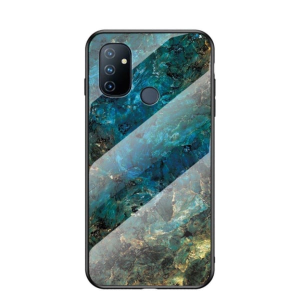Fantasy Marble OnePlus Nord N100 cover - Emerald Green