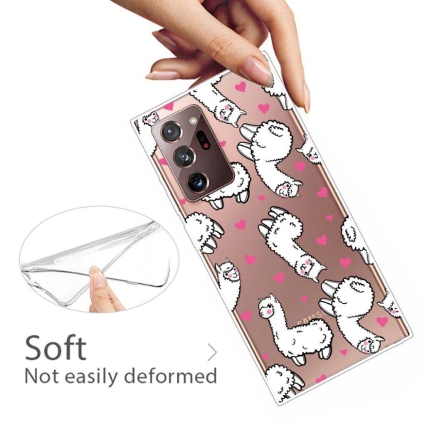 Deco Samsung Galaxy Note 20 Ultra case - Alpaca White