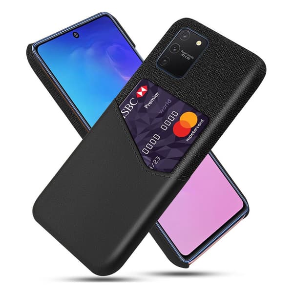 Bofink Samsung Galaxy S10 Lite kort deksel - Svart Black