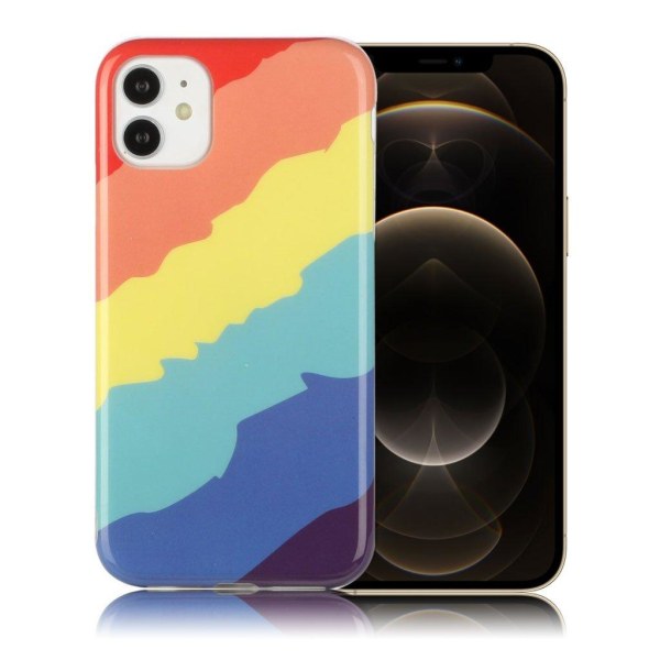 Deco iPhone 12 Pro Max skal - Regnbåge Sluttning multifärg