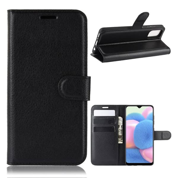 Classic Samsung Galaxy A41 veske - Svart Black
