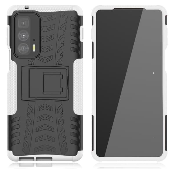 Offroad Suojakotelo Motorola Edge 20 Pro - Valkoinen White