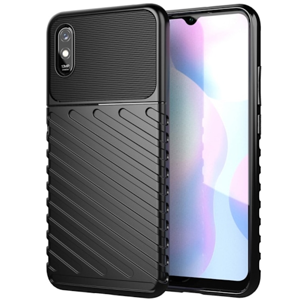 Thunder Xiaomi Redmi 9A Etui - Sort Black