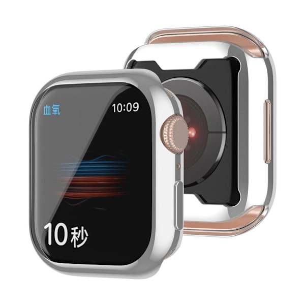 Apple Watch Series 8 (41 mm) galvaniseringsdeksel - Sølv Silver grey