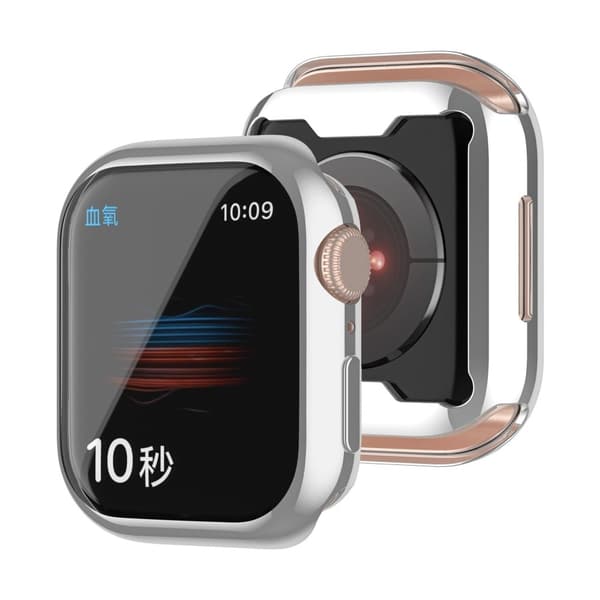 Apple Watch Series 8 (41mm) galvaniseringsskydd - Silver Silvergrå
