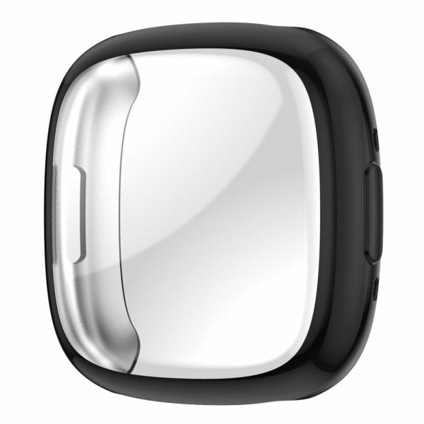 Fitbit Versa 4 electroplating frame - Black Svart