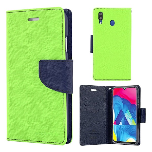 MERCURY Fancy Diary - Samsung Galaxy M20 - Lime Green