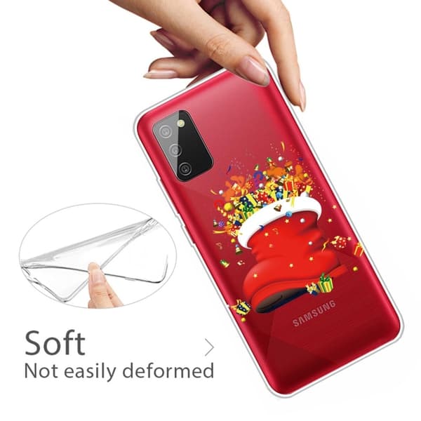 Juleveske til Samsung Galaxy A03s - Julestrømpe Multicolor