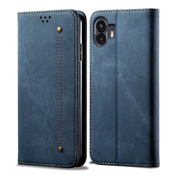 Jeans Nothing Phone (2) Flippetui - Blå Blue