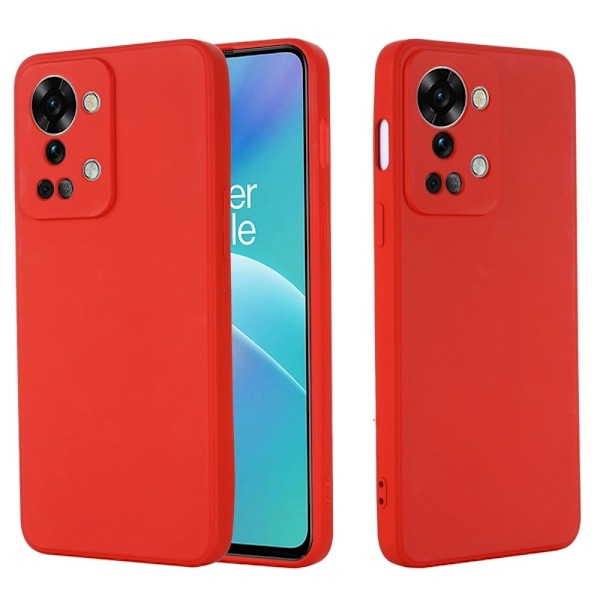 Matta nestesilikoninen kuori OnePlus Nord 2T - Punainen Red