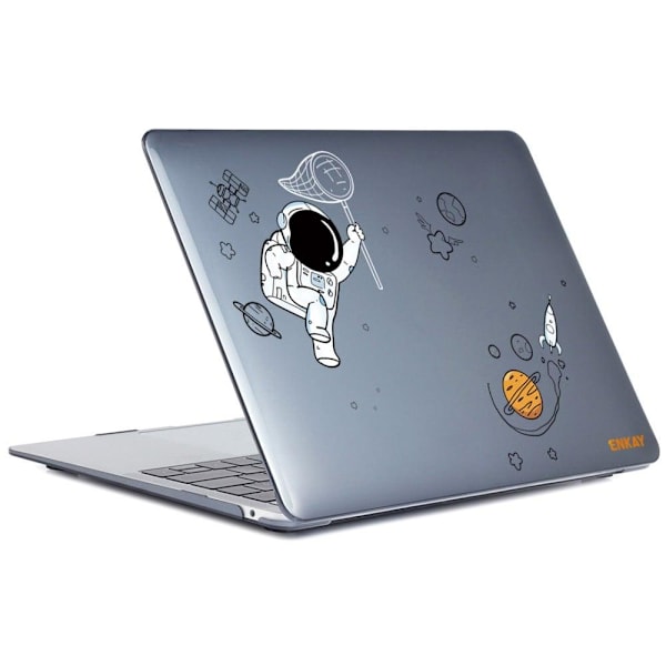 HAT PRINCE MacBook Air 13 M2 (A2681, 2022) astronauttityyli ja näppäimistön suojus - Catching Raketti White