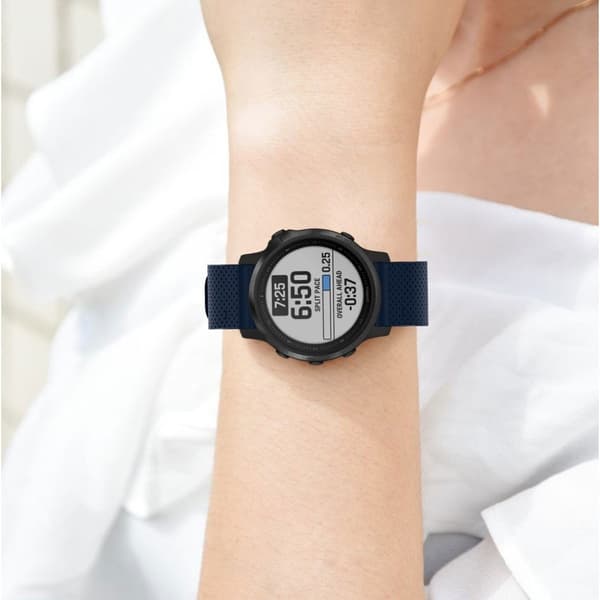 Garmin Fenix 6S snyggt klockarmband i silikon - Mörkblå Blå