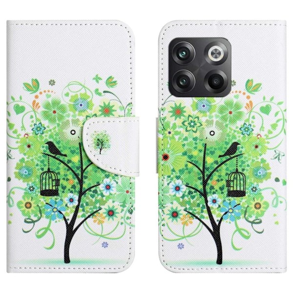 Wonderland OnePlus Ace Pro / 10t Flip Etui - Grønt Træ Green