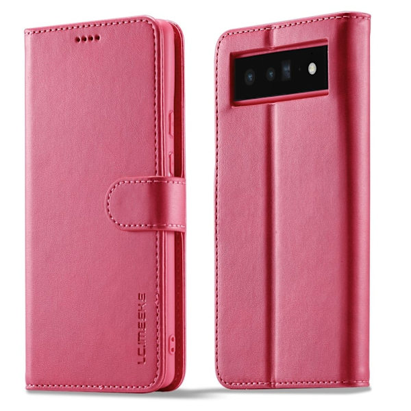 LC.Imeeke Google Pixel 6 Pro Flippetui - Rose Pink