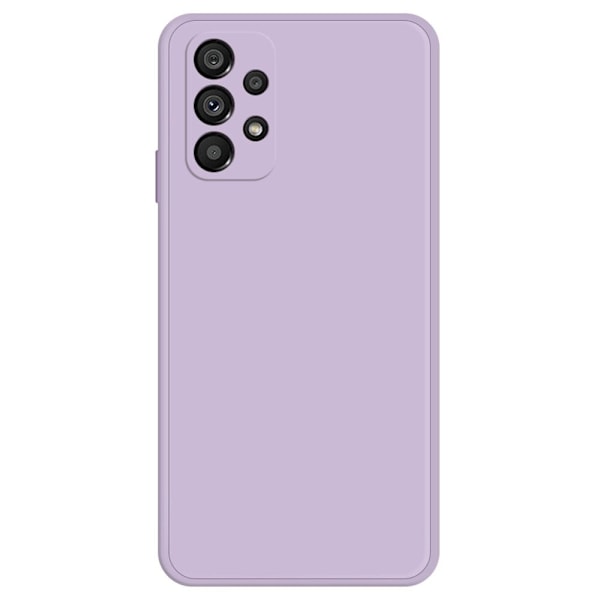 Skråt gummicover mod fald til Samsung Galaxy A73 - Lilla Purple