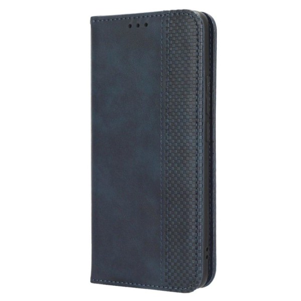 Bofink Vintage Vivo X90 Pro Læder Etui - Blå Blue