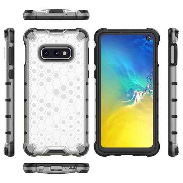 Bofink Honeycomb Samsung Galaxy S10e deksel - Hvit White