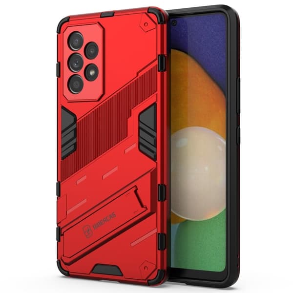 Iskunkestävä hybridikotelo Samsung Galaxy A53 5G - Punainen Red