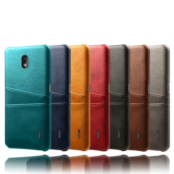 Dual Card Nokia 2.2 cover - Sort Black