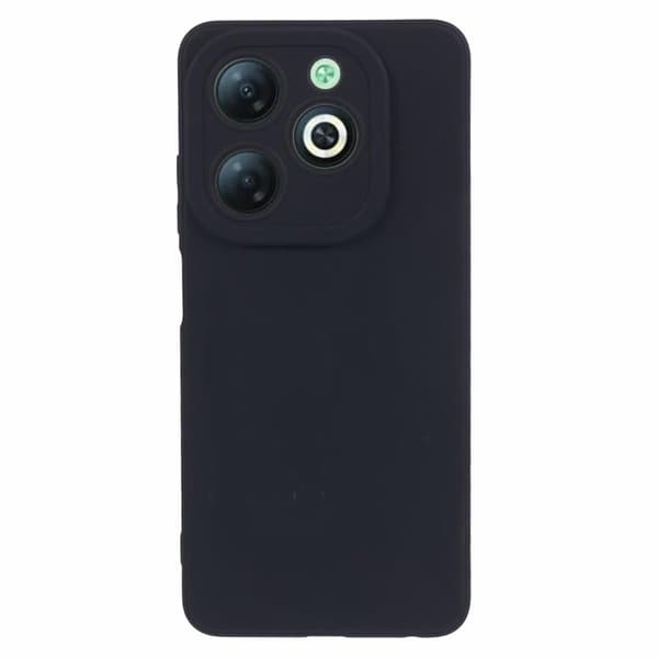 Blødt og mat Infinix Smart 8 cover Black