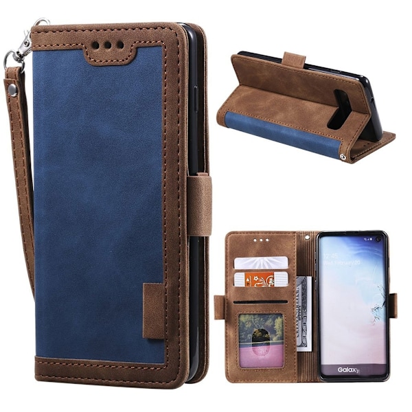 Surburbian Samsung Galaxy S10 Plus flip etui - Blå Blue