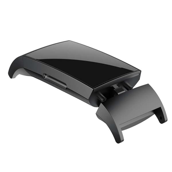 1 par urremsstik i rustfrit stål til Fitbit Charge 4 / 3 - Sort Black