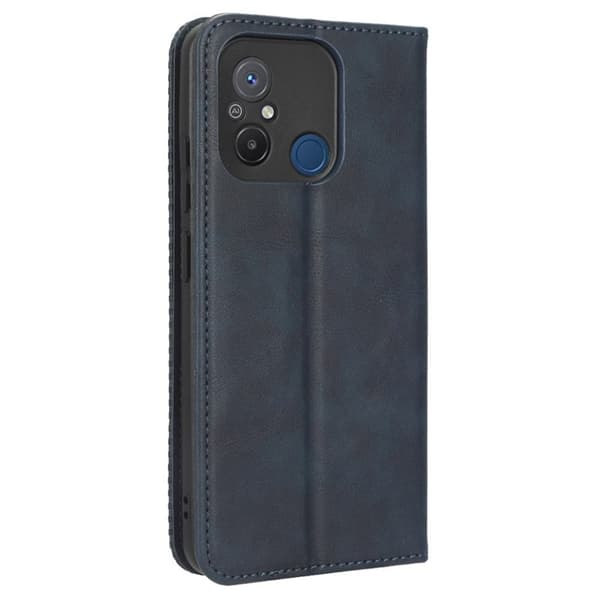 Bofink Vintage Xiaomi Poco C55 / Redmi 11a / 12c Læretui - Blå Blue